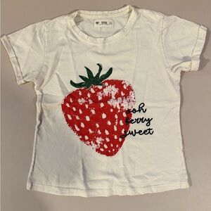 Berry Sweet Kids' White T-Shirt